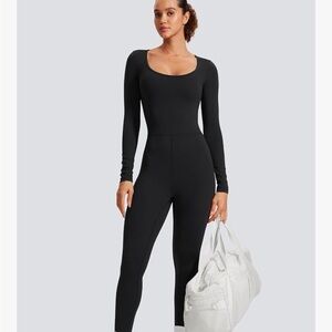 CRZ YOGA Black Long Sleeve Outfit